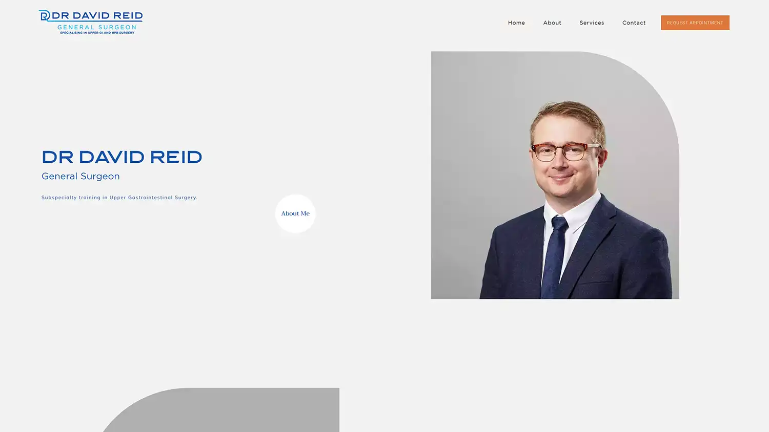 Dr David Reid General Surgeon Website